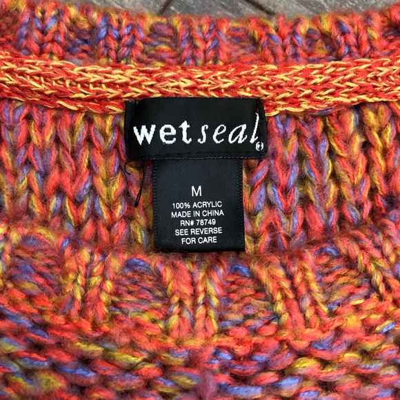 [wet seal] gorgeous cable knit sweater - Picture 4 of 4